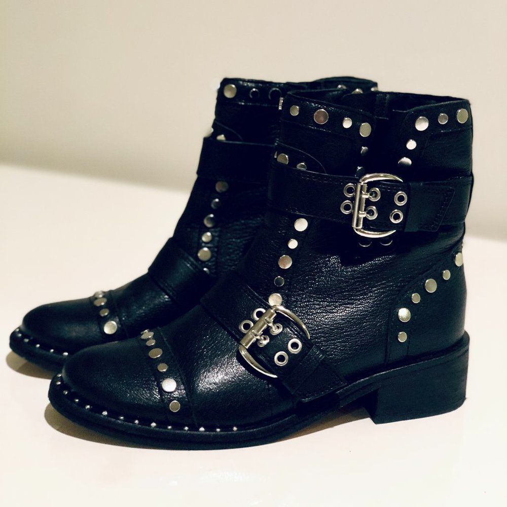 Sam Edelman Studded Combat Boots